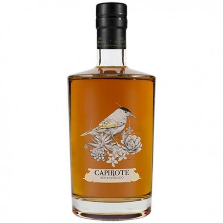 RON CAPIROTE ENVEJECIDO SELENT. 43º 6x70 CL.