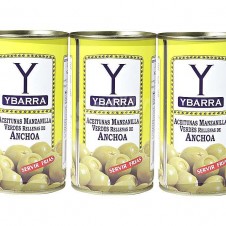 ACEITUNAS YBARRA R/A 8x125 GR PACK 3.