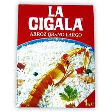 ARROZ LA CIGALA 10x1 KG.