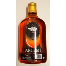 PET. LICOR DE VODKA CARAMELO ARTEMI 12x50 CL.