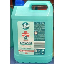 DESINFECTANTE LA SALUD SANITARIO 3x5 L.