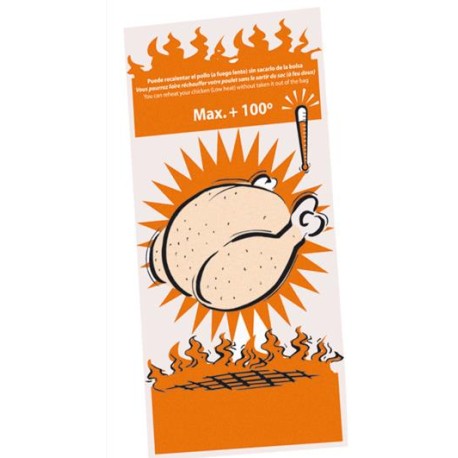 BOLSAS DE POLLO PAQUETE GP 5x100 UND.
