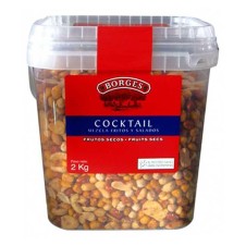 COCKTAIL FRUTOS SECOS BORGES CUBO 2 KG.