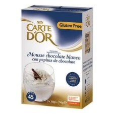 MOUSSE CHOCOLATE BLANCO CARTE D´OR 6x798 GR.