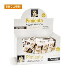 PIMIENTA NEGRA CARMENCITA EN SOBRES 6x250 UND