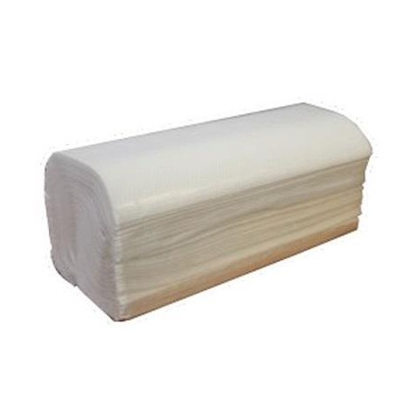 TOALLA MANO Z CAJA BLANCA TISSUE 20x200 UND.