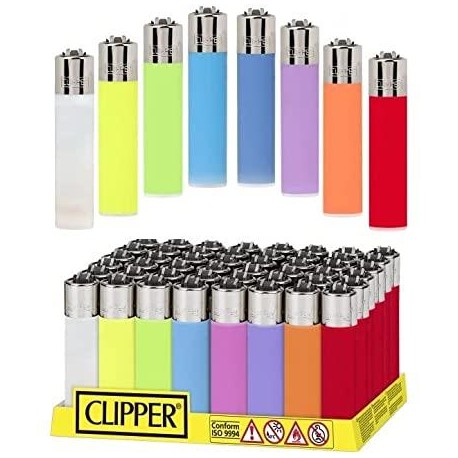 MECHEROS CLIPPER COLORES 48 UND.