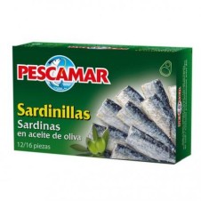 SARDINILLAS PESCAMAR A/OLIVA 50x115 GR.