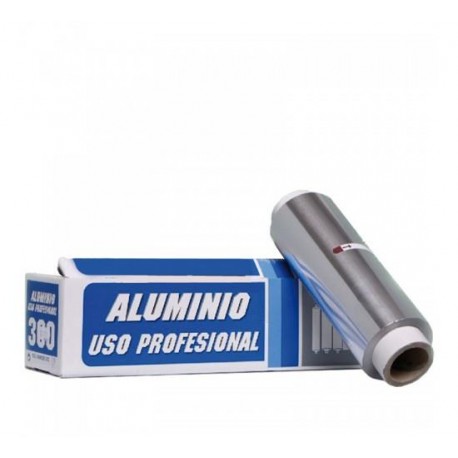 PAPEL ALUMINIO INDUSTRIAL R12 6x30 CM.