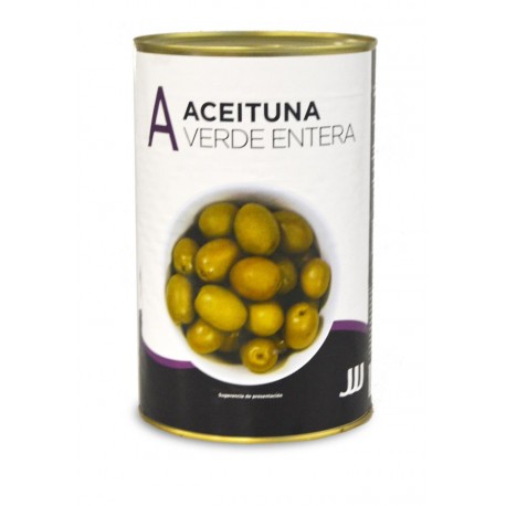 ACEITUNAS EL TÍO VINAGRE VERDES ENTERAS 3x5 KG.