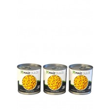MAÍZ DULCE JJJ LATA 12x150 GR PACK 3 UND.