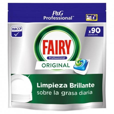 VAJILLA FAIRY ORIGINAL 90 CÁPSULAS CAJA 3 PAQ.