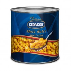 MAÍZ DULCE CIDACOS LATA 6x3 KG.