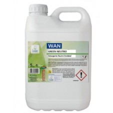 VAJILLA DETERGENTE WAN GREEN NEUTRO 4x5 L.