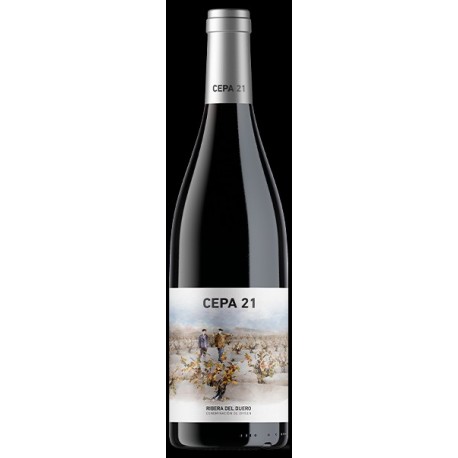 VINO CEPA 21 TINTO R. DUERO 6x0,75 L.