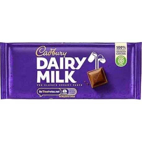 CHOCOLATE CADBURY DAIRY MILK 17X180 GR.