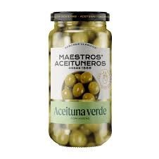 ACEITUNAS MAESTROS ACEITUNEROS CON HUESO BOTE 6x950 GR.