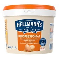 MAYONESA HELLMANN´S PROFESIONAL CUBO 5 L.