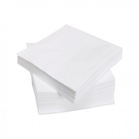 SERVILLETA 30x30 BLANCA 50x100 UN.