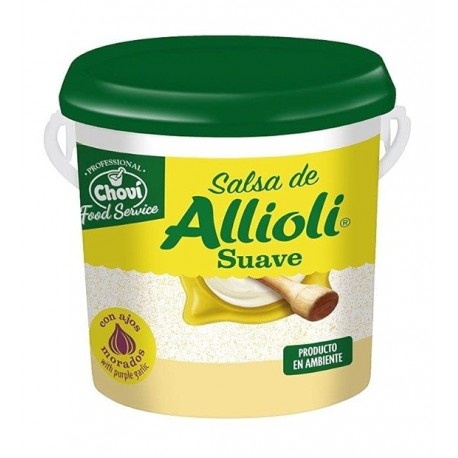 MAYONESA ALIOLI CHOVI CUBO 4x2 KG.