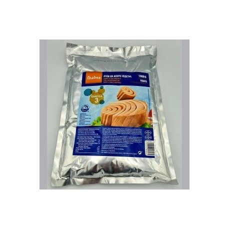 ATÚN INABSA A/VEGETAL BOLSA 16x1 KG.