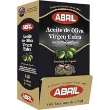 ACEITE ABRIL OLIVA VIRGEN TARRINA 10 ML. 168 UND.