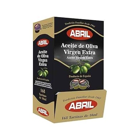 ACEITE ABRIL OLIVA VIRGEN TARRINA 10 ML. 168 UND.