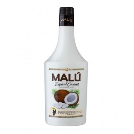 LICOR MALÚ TROPICAL COCO 12x1 L.