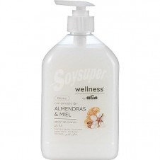 JABÓN ALIN DE MANOS ALMENDRA/MIEL 15x500 ML.