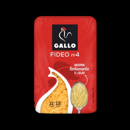 PASTA GALLO Nº4 24x250 GR.