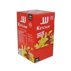 TOMATE KETCHUP JJJ 250 SOBRES 12 GR.