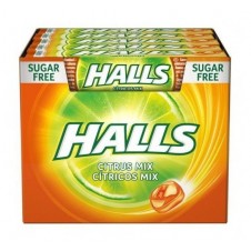 CARAMELOS HALLS CITRICOS S/A 32GX20 UND.