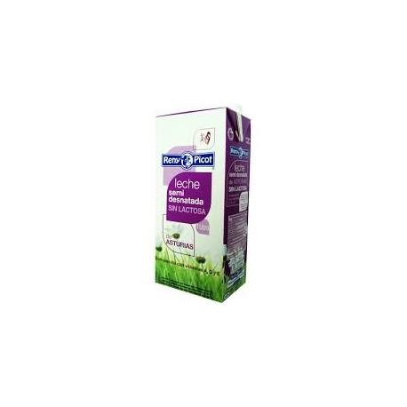 LECHE RENY PICOT SIN LACTOSA SEMIDESNATADA 6x1 L.