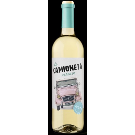 VINO LA CAMIONETA BLANCO VERDEJO 6x0,75L.
