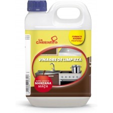 VINAGRE LIMPIEZA MANZANA LA GARRAFITA 4x2 L.