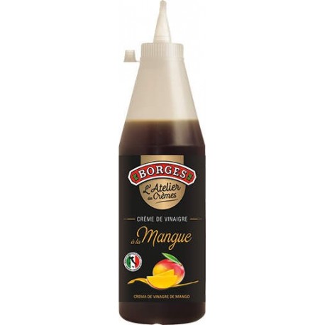 VINAGRE BORGES CREMA MANGO 6x400 ML.