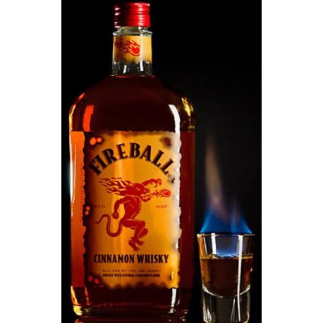 DE WHISKY FIREBALL 6x0,70 L. Comercial de León