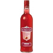 LICOR DE VODKA SOBIESKI FRESA 6x0,70 L.