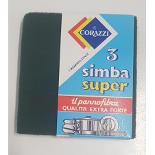 ESTROPAJO FIBRA SIMBA PACK 24x3 UND.