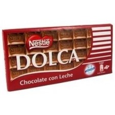CHOCOLATE DOLCA CON LECHE 36x125 GR.