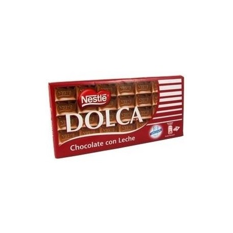 CHOCOLATE DOLCA CON LECHE 36x125 GR.