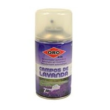 AMBIENTADOR AUTOMÁTICO ORO CAMPOS DE LAVANDA 6x250 ML.