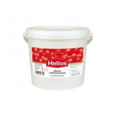 CEREZAS HELIOS ROJAS CUBO 4 KG.