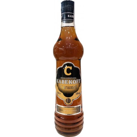 LICOR DE VODKA CARAMELO KABEKOFF 6x1 L.